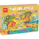 APLI kids Puzzle observation junior "La savane", 60 pices