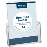 EUROPEL Porte-brochures, a4 paysage, transparent