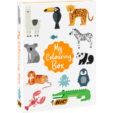 BIC kids "My colouring Box", bote cadeau 73 pices