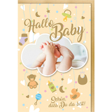 SUSY card Geburtskarte "Babyfe-Wolke"