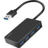 LogiLink hub USB 3.2 gen1 4 ports, noir