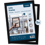 EUROPEL cadre magntique info FRAME, A4, noir