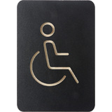 EUROPEL pictogramme "WC handicaps", noir