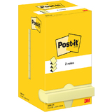 Post-it bloc-note adhsif Z-Notes, 76 x 76 mm, jaune