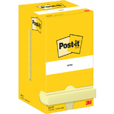 Post-it bloc-note adhsif, 76 x 76 mm, jaune