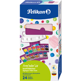 Pelikan Bote de peinture procolor 735, 24 couleurs