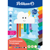 Pelikan bloc de papier  dessin Rainbow, 230 x 330 mm