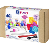 FIMO soft Kit de pte  modeler "Basic XXL", 46 pices