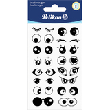 Pelikan sticker oeil mobile, 3 planches de 32 pices