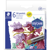 STAEDTLER pastel  l'huile mtallis, tui carton de 6