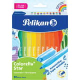 Pelikan feutre colorella star, tui carton de 30