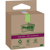 Post-it super Sticky recycling Notes, 47,6 x 47,6 mm, color