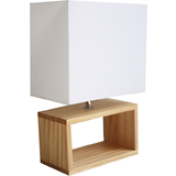 UNiLUX lampe de bureau LED DEKO, blanc / bois