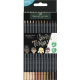 FABER-CASTELL crayon de couleur triangulaire black Edition