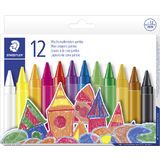 STAEDTLER craie  la cire jumbo, tui carton de 12