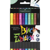 FABER-CASTELL feutre Black Edition, tui de 10