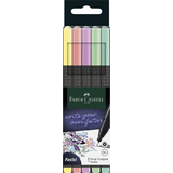 FABER-CASTELL feutre pointe fine GRIP FINEPEN, tui de 5