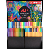 STABILO set cratif pen 68 & point 88 "ARTY", tui de 68