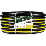 Bradas tuyau d'arrosage CARAT, 3/4", noir/jaune, 50 m