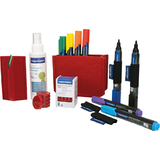 magnetoplan kit Whiteboard Essentials, rouge