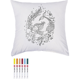 KNORR prandell Set de dessin sur housse de coussin "Mermaid"