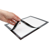 magnetoplan cadre d'affichage magnetofix, A4, gris