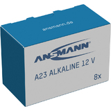 ANSMANN pile alcaline A23/LR23, 12 V, en lot de 8