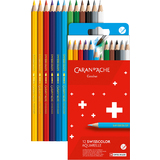 CARAN D'ACHE crayons de couleur Swisscolor Aquarelle