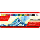 CARAN D'ACHE gouache GOUACHE STUDIO, en tablettes, tui