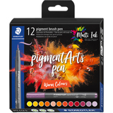 STAEDTLER feutre pigment brush pen "Warm Colours"