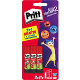 Pritt Bton de colle bts 2024 "Vice-versa 2", 3 x 11 g,