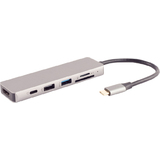 shiverpeaks station d'accueil usb-c 6en1 basic-s - USB-C