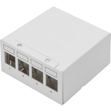 DIGITUS panneau de brassage modulaire Desktop, 4 ports