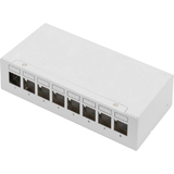 DIGITUS panneau de brassage modulaire Desktop, 8 ports