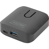 LogiLink commutateur de partage USB 3.0, 2 pc - 1 terminal