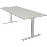 kerkmann bureau "Form 2", (L)1.800 mm, gris clair