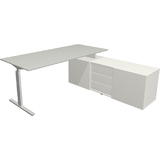 kerkmann bureau complet "Form 2", gris clair