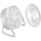 LogiLink ventilateur de bureau USB, 30 dB, blanc