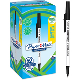 Paper:Mate stylo  bille Kilometrico, bote de 50, noir