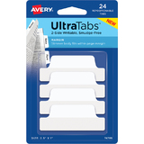 AVERY zweckform Onglet adhsif ultratabs blanc, 63,5 x 25 mm