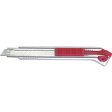 NT cutter A-1000RP, boter en aluminium, 9 mm, argent/rouge