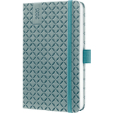 sigel agenda de poche Jolie flair 2025, A6, bleu ocan