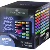 FABER-CASTELL surligneur TEXTLINER 1546, en set de bureau