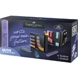 FABER-CASTELL surligneur TEXTLINER 1546, en set de bureau