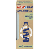 tesa film ruban adhsif eco & CRYSTAL, 19 mm x 33 m