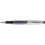 WATERMAN stylo plume expert Deluxe, mtal - gris pierre C.T.