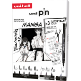 uni-ball coffret d'initiation uni pin "MANGA", 9 pices