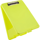 Lufer porte-bloc  pince Safety, avec compartiment, jaune