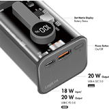 LogiLink batterie externe mobile avec cran, 10.000 mAh