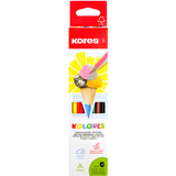Kores crayon de couleur triangulaire "Kolores", tui carton